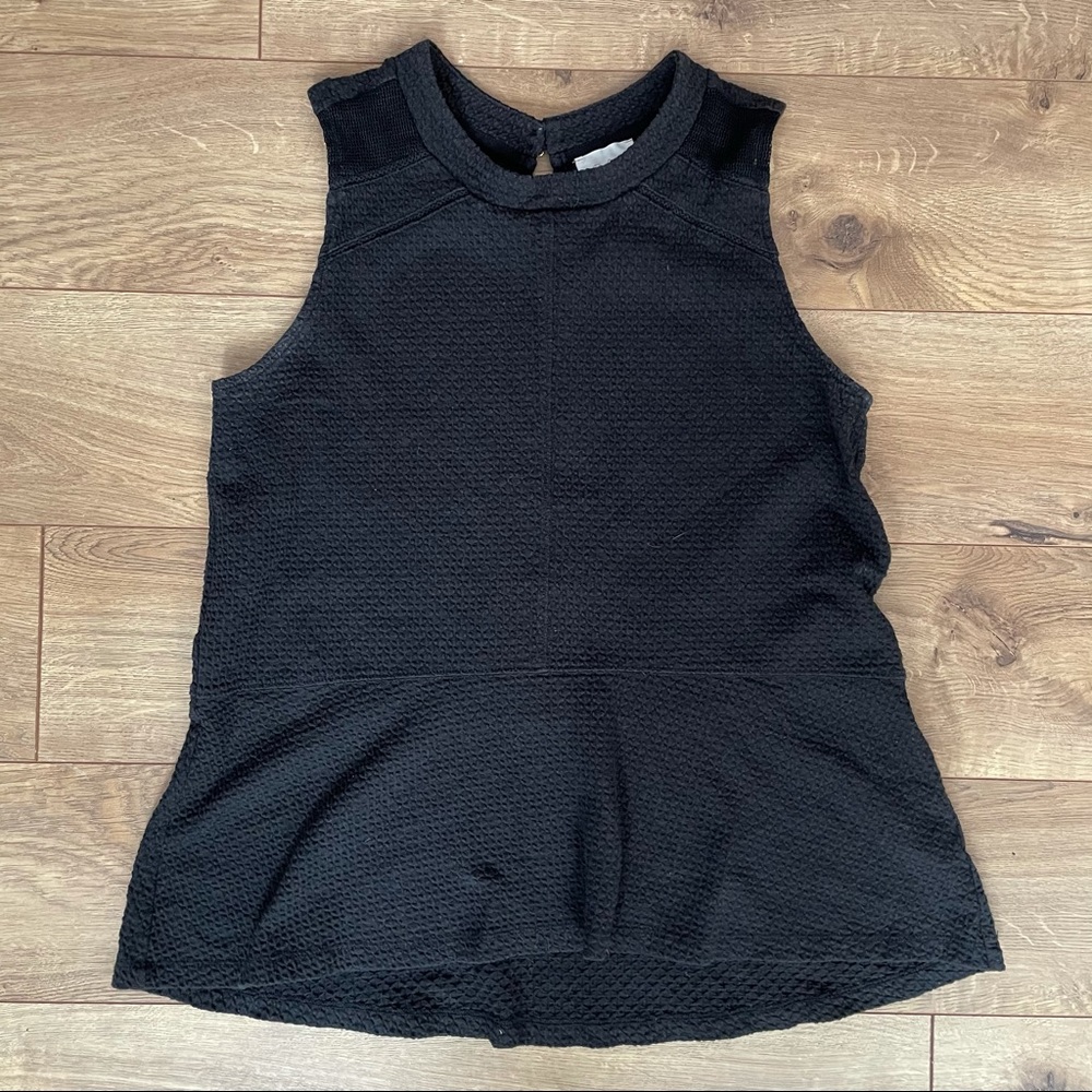 Anthropologie Peplum Sleeveless Top